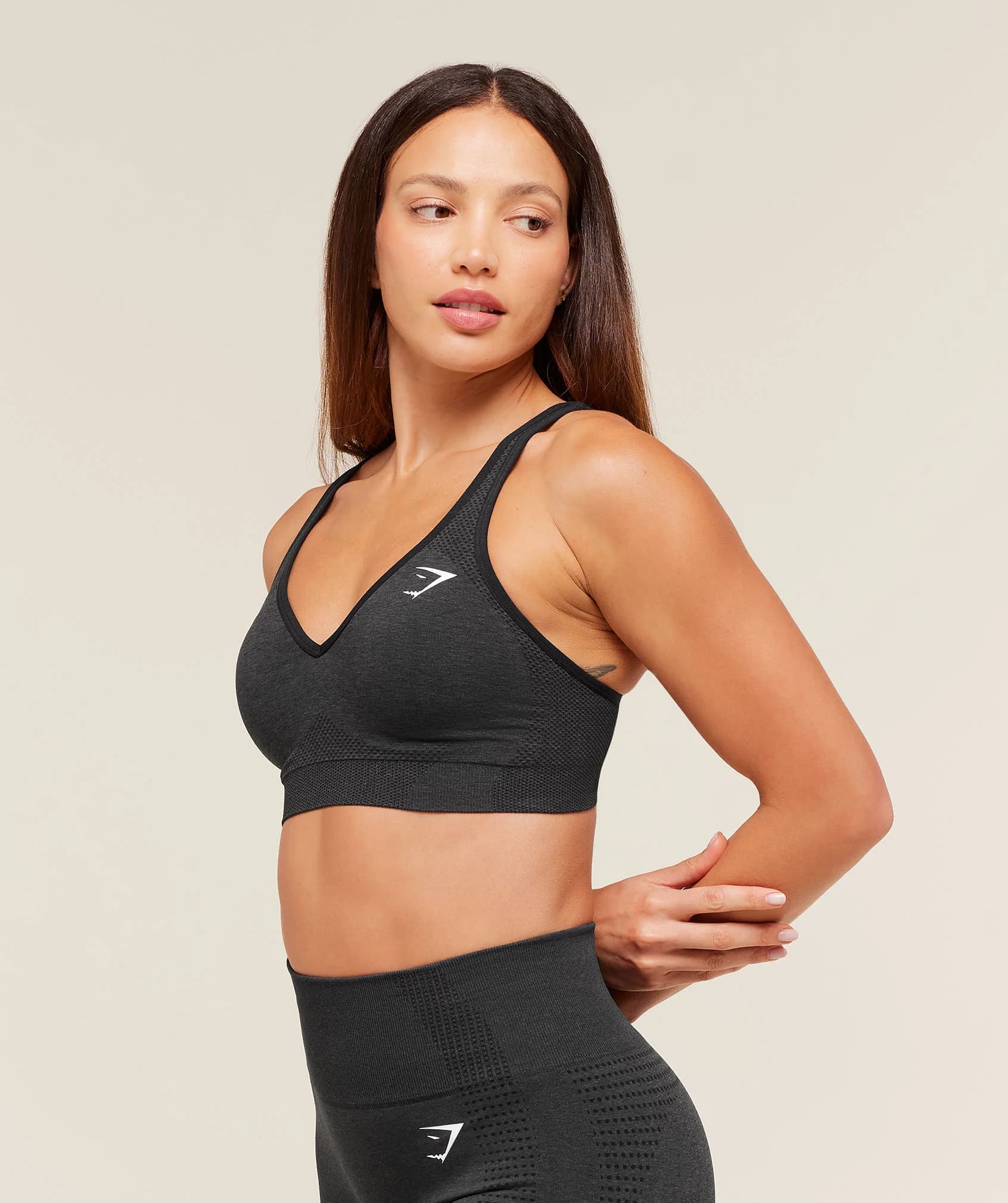 Vital V Neck Sports Bra